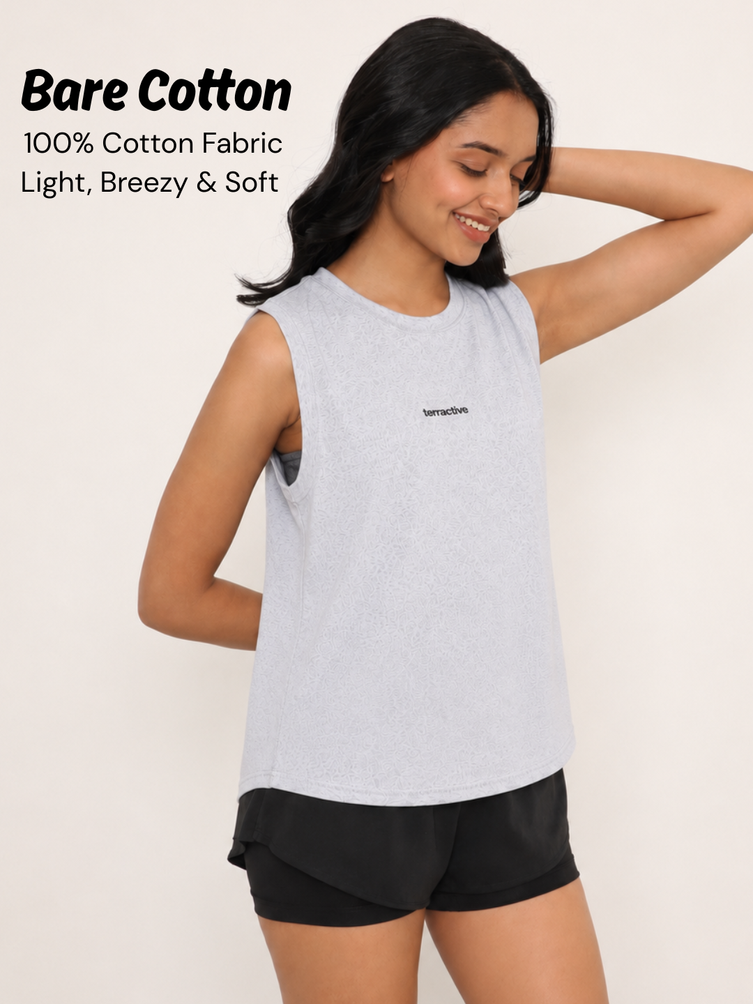 Bare Cotton Tank (Oversized)