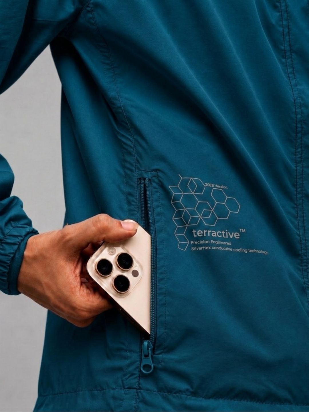 SilverHex Cooling Windcheater