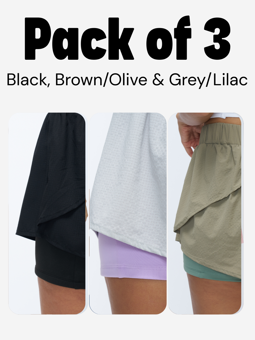 Stretchie™ Short-in-Short