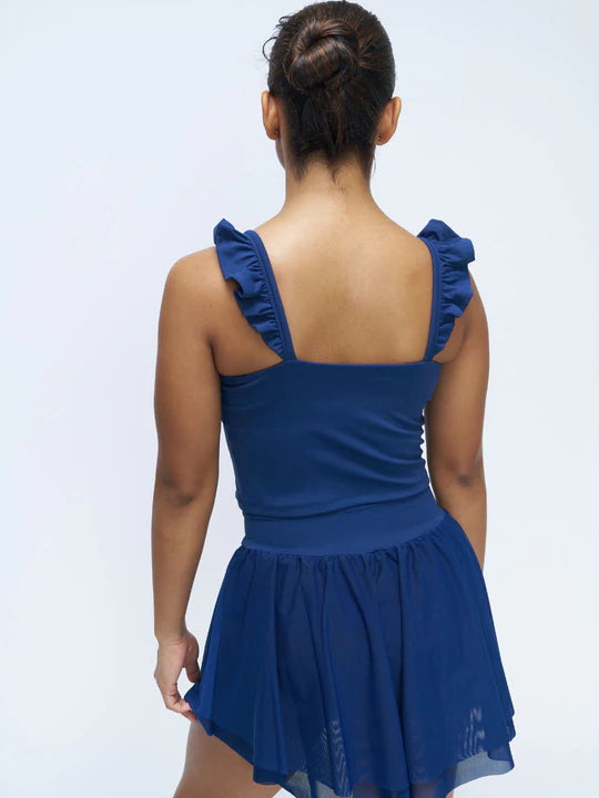 Stretchie™ Frill Tank + Built-In Bra