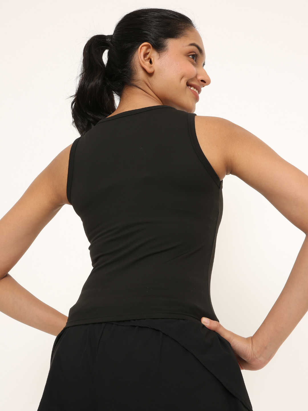 Stretchie Zipper Tank