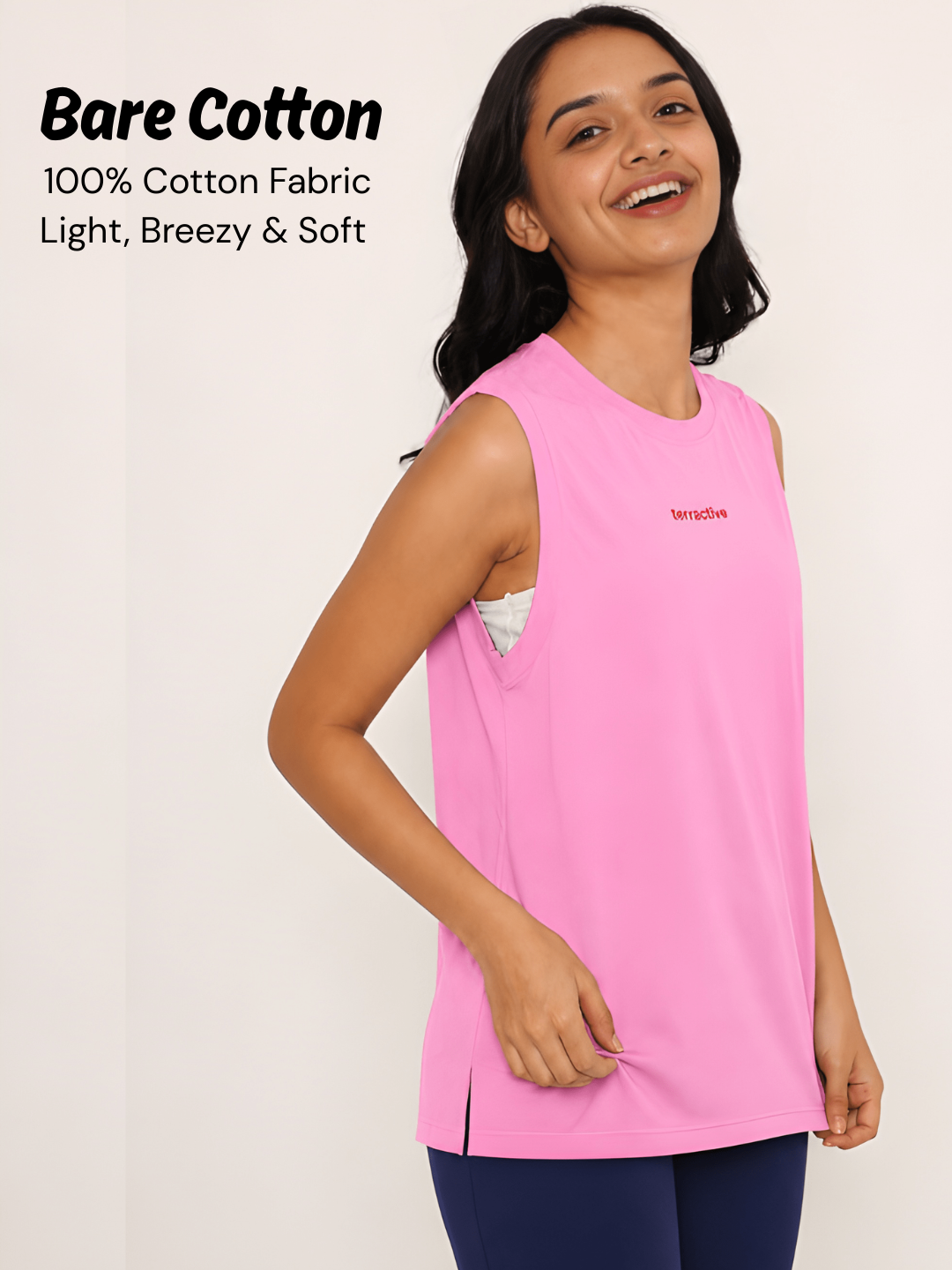 Bare Cotton Tank (Oversized)