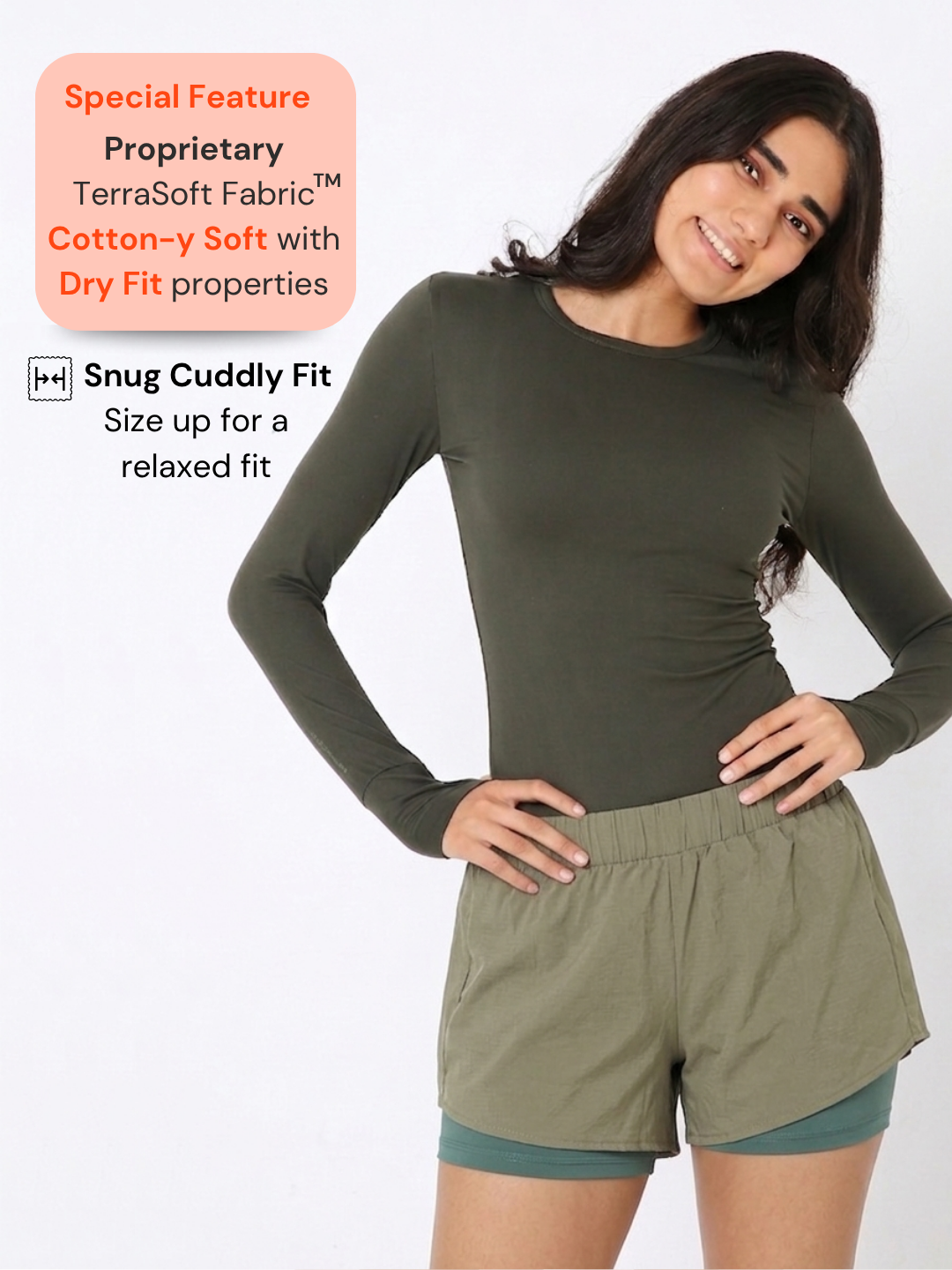 Olive Green Cuddle Tee™
