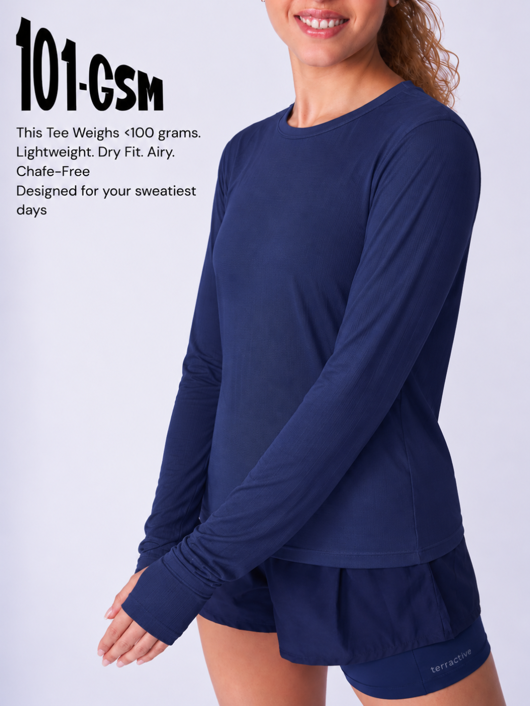 101 Gsm Oversized Full Sleeve Tee