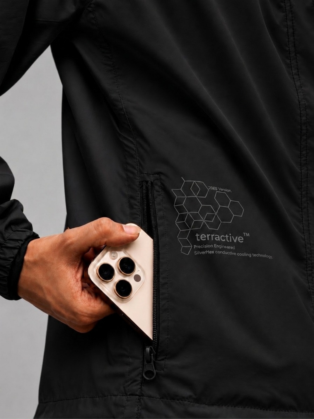 SilverHex Cooling Windcheater