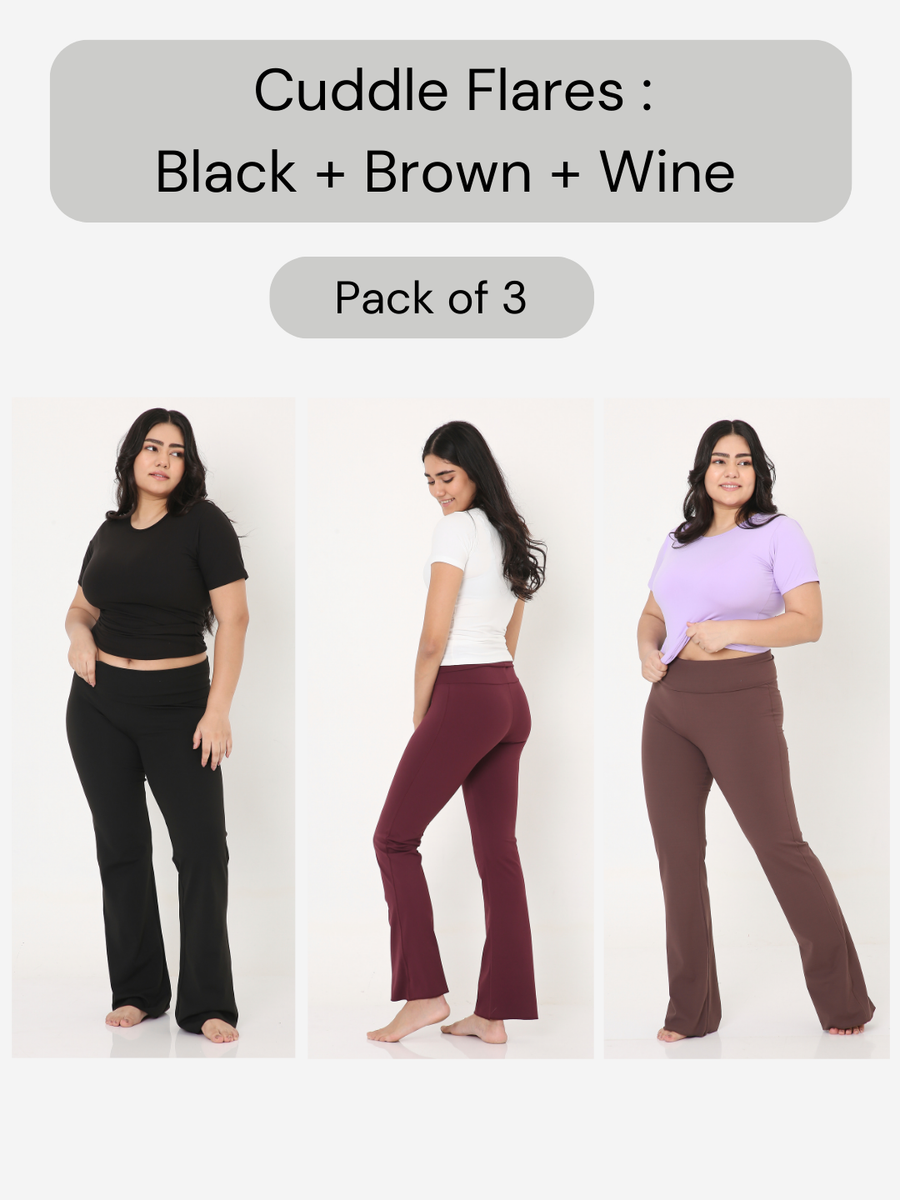 Cuddle Flares Bundle : Pack of 3