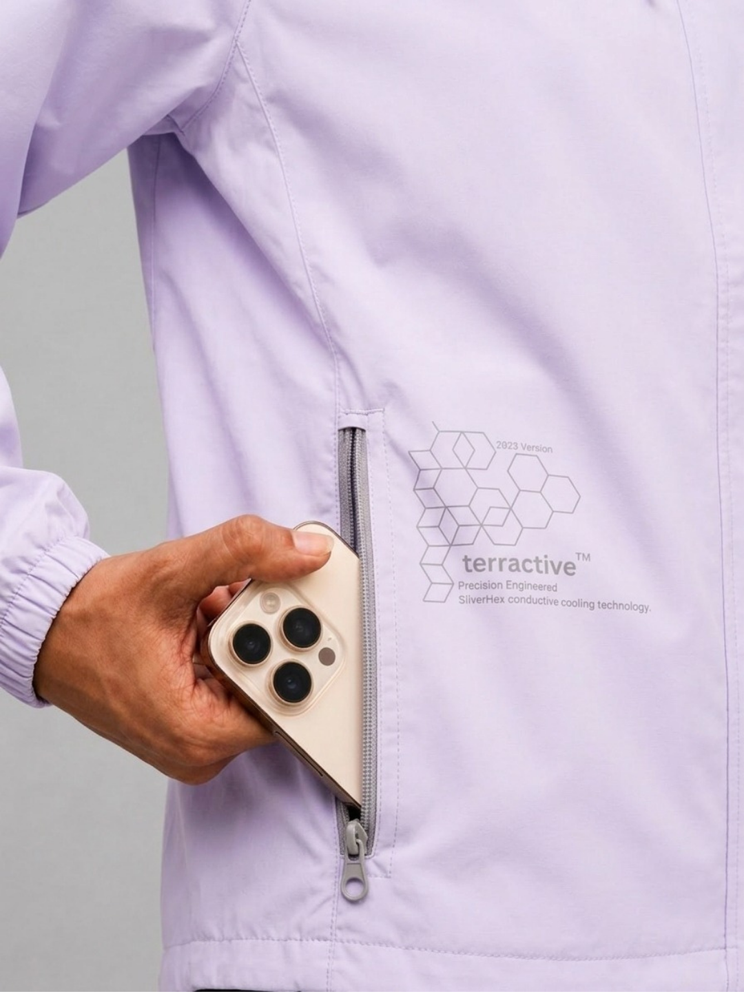 SilverHex Cooling Windcheater