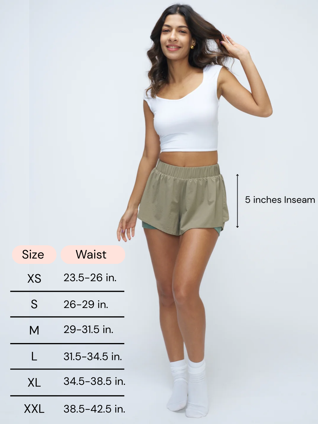 Stretchie™ Short-in-Short