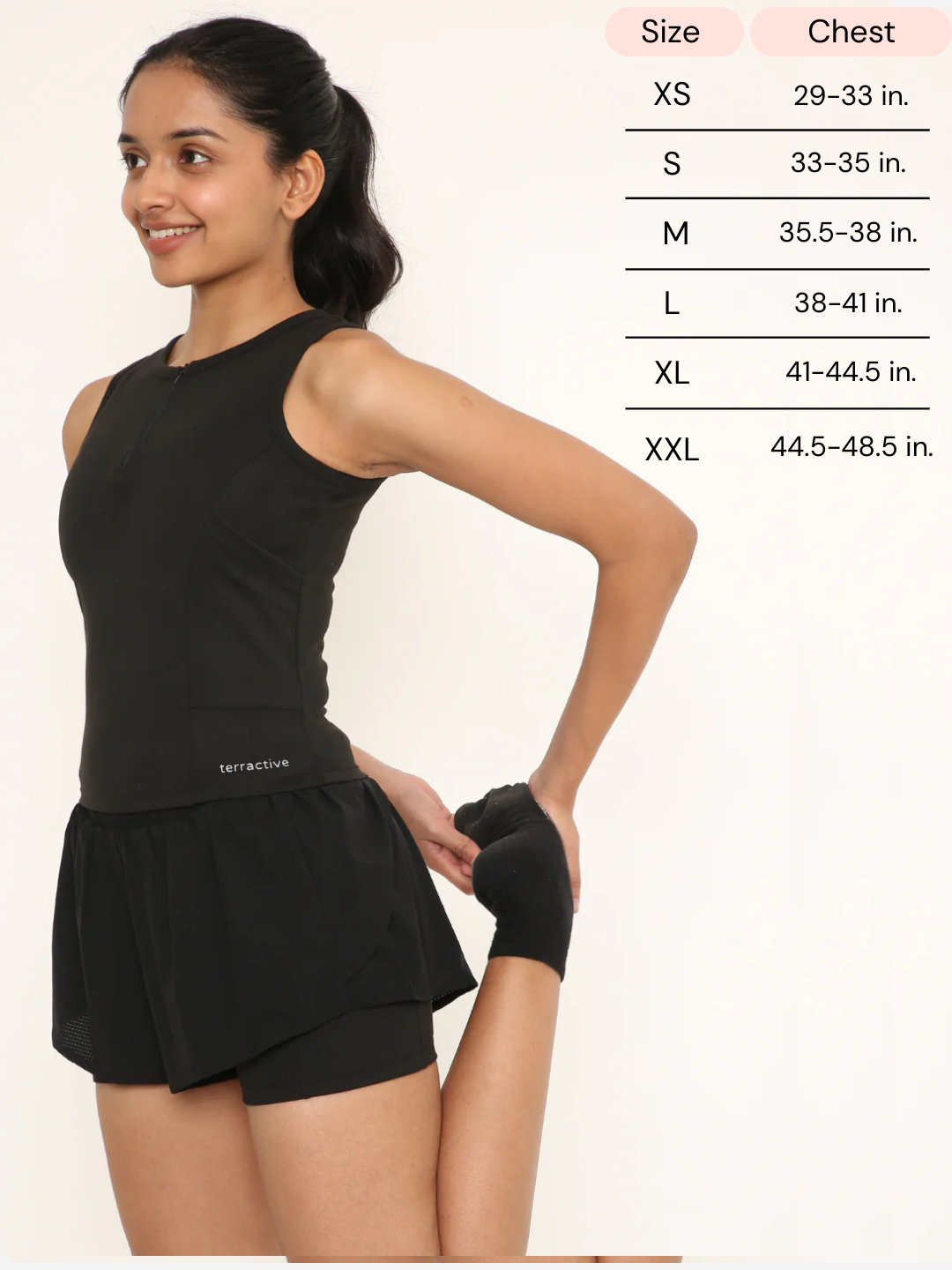 Stretchie Zipper Tank