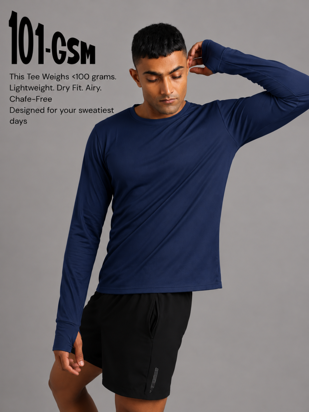 101 Gsm Full Sleeve Tee