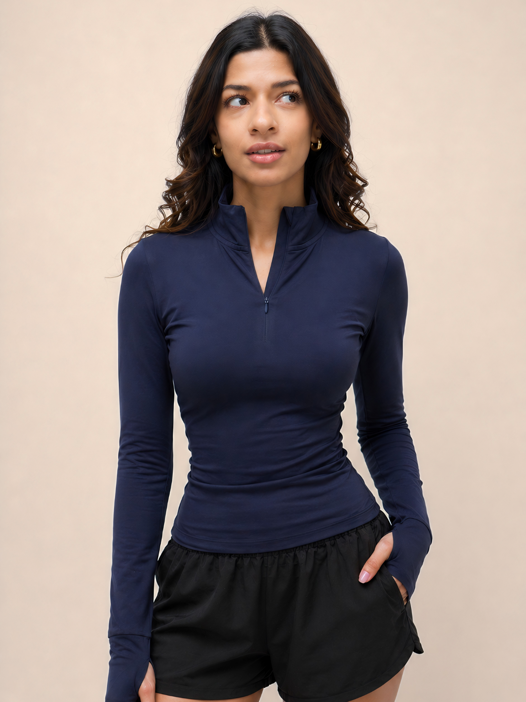 Cuddle Zipper Tee™