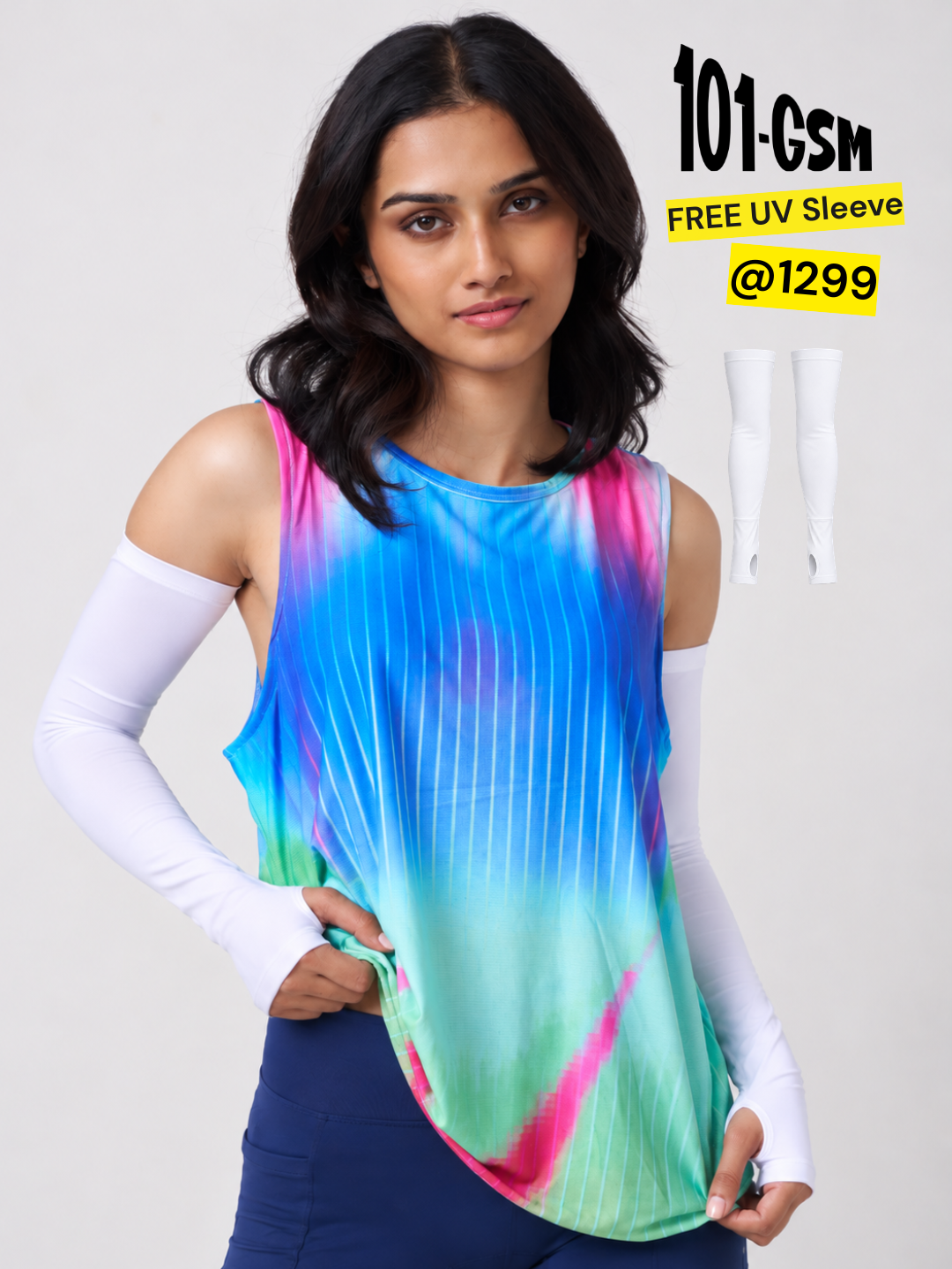 101 Gsm Oversized Tank + FREE UV Sleeve