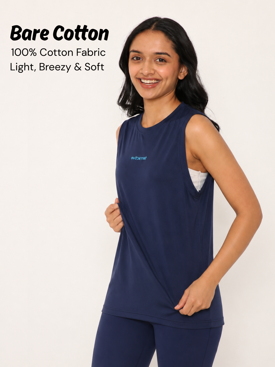 Bare Cotton Tank (Oversized)