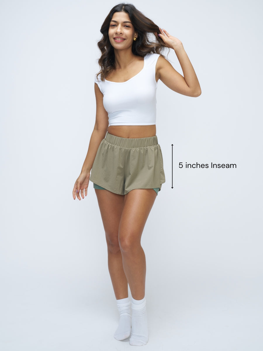 Stretchie™ Short-in-Short