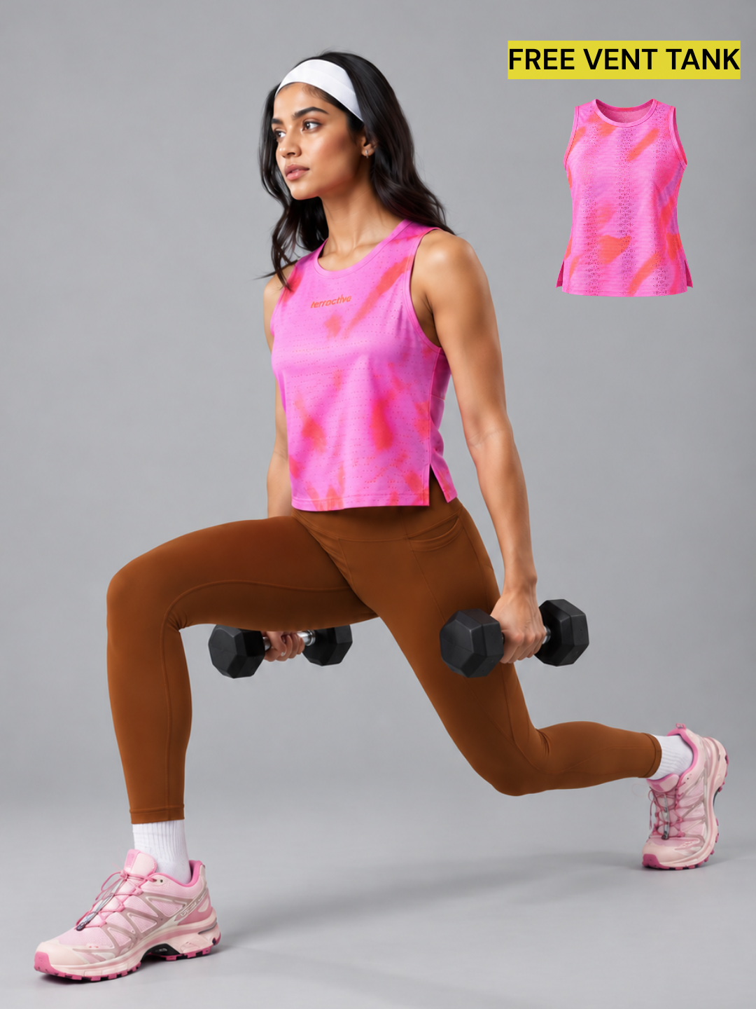 PA-6 Cooling Leggings + Free Vent Tank