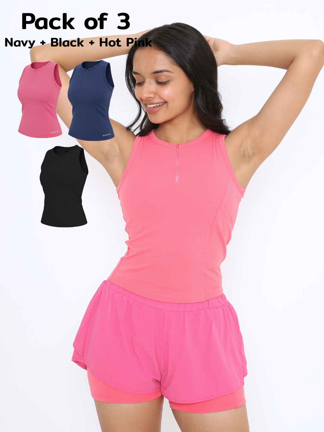 Stretchie Zipper Tank