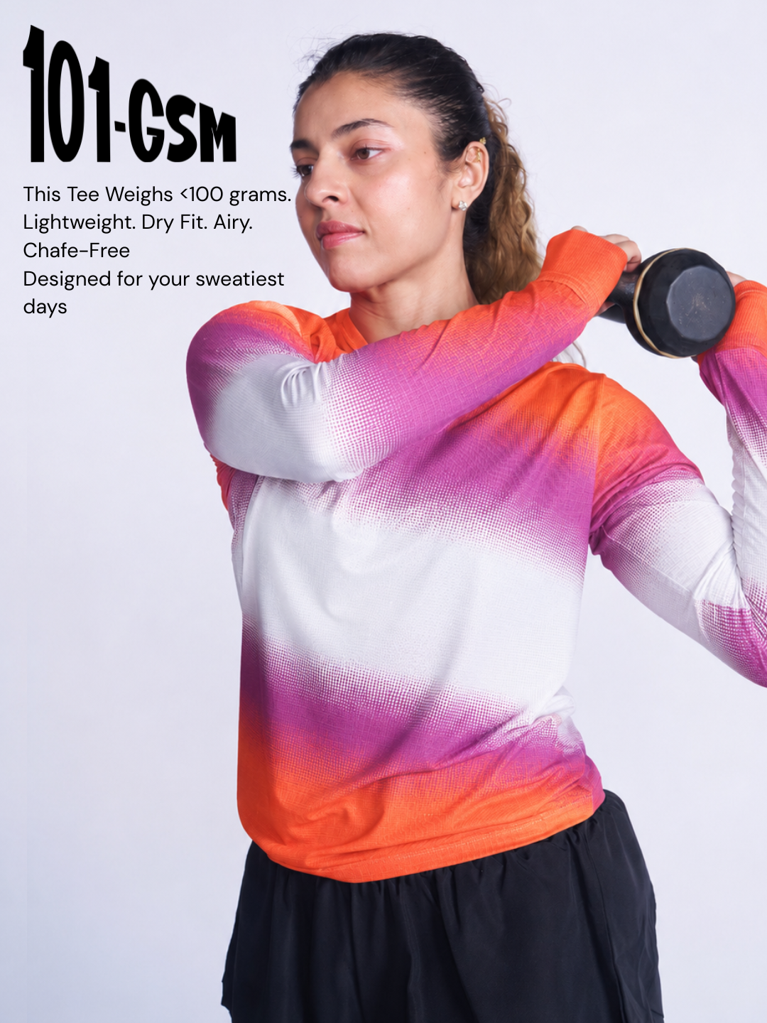 101 Gsm Full Sleeve Tee