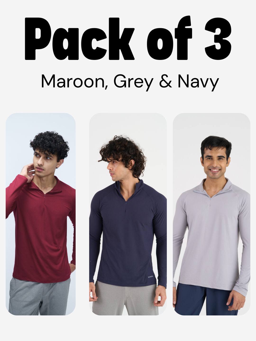 Pack of 3: Men&