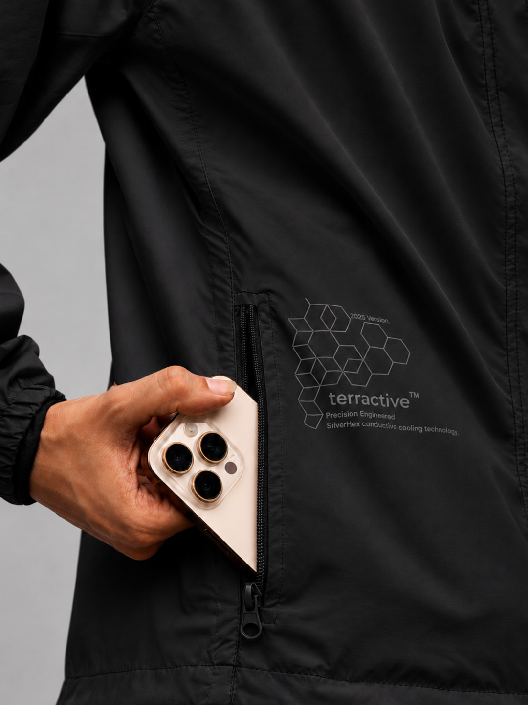 SilverHex Cooling Windcheater