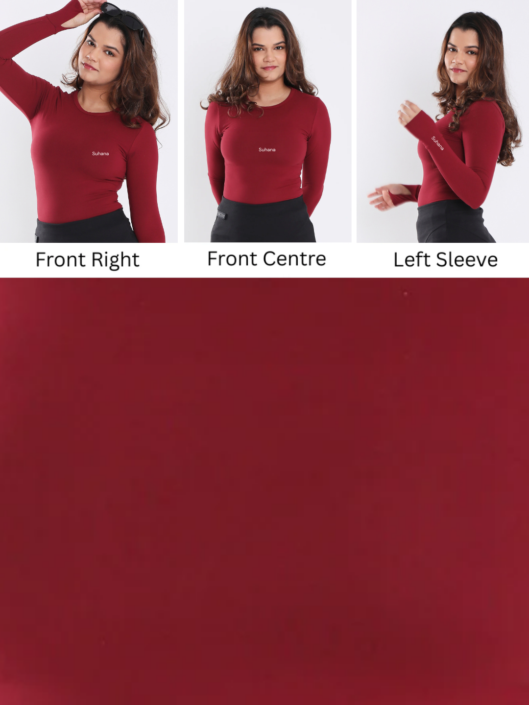 Custom Maroon Cuddle Tee