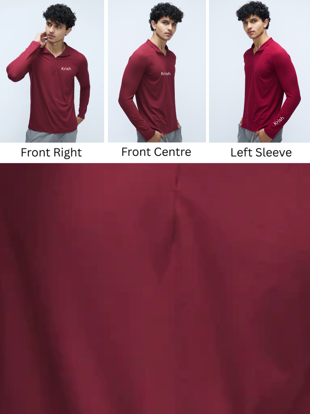 Custom Maroon Men&