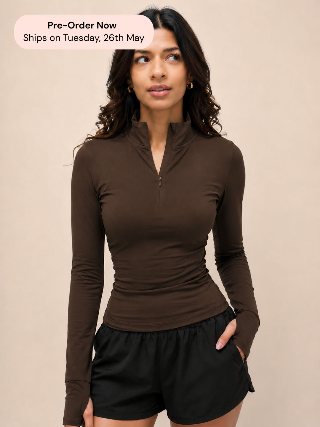 Cuddle Zipper Tee™