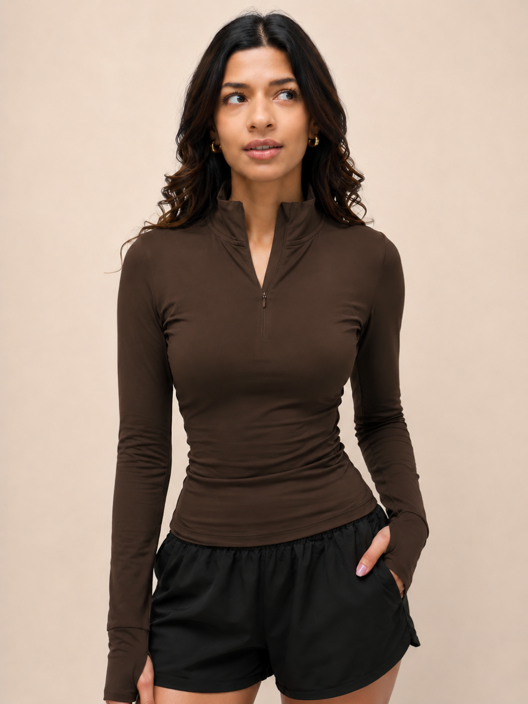 Cuddle Zipper Tee™
