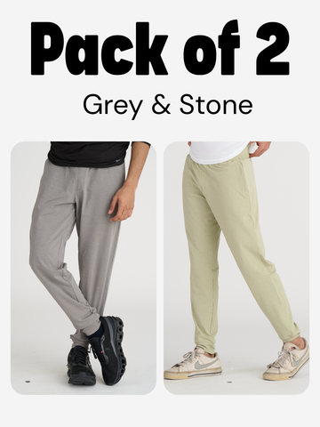 Pack of 2: Men's Workout Pants