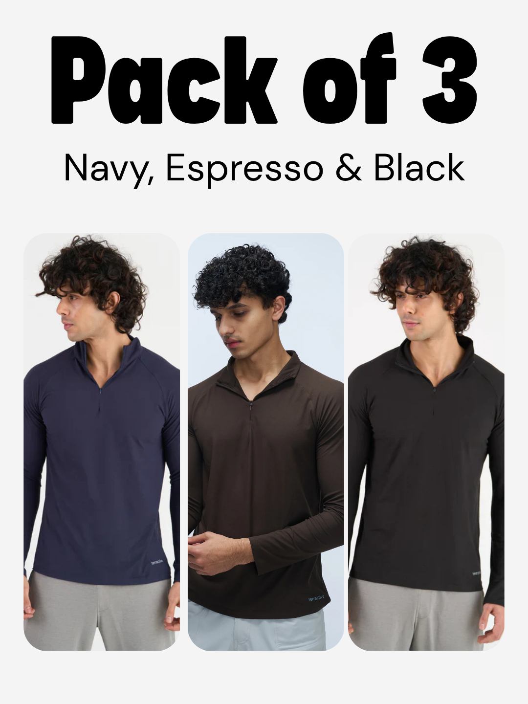 Pack of 3: Men&