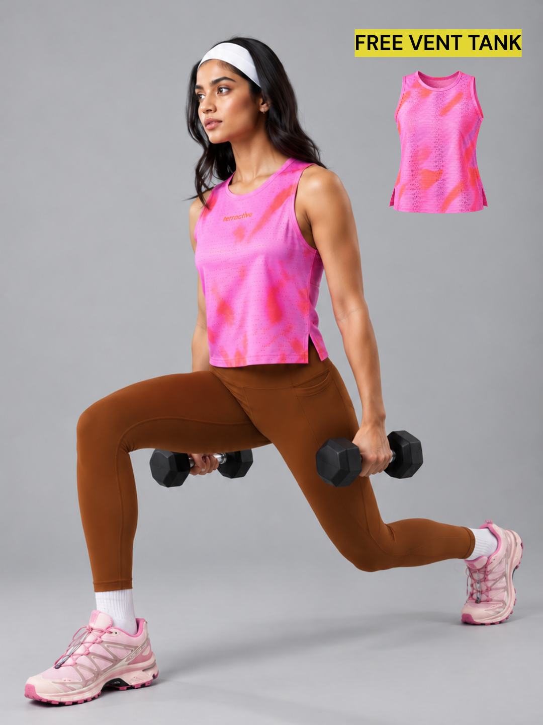 PA-6 Cooling Leggings + Free Vent Tank