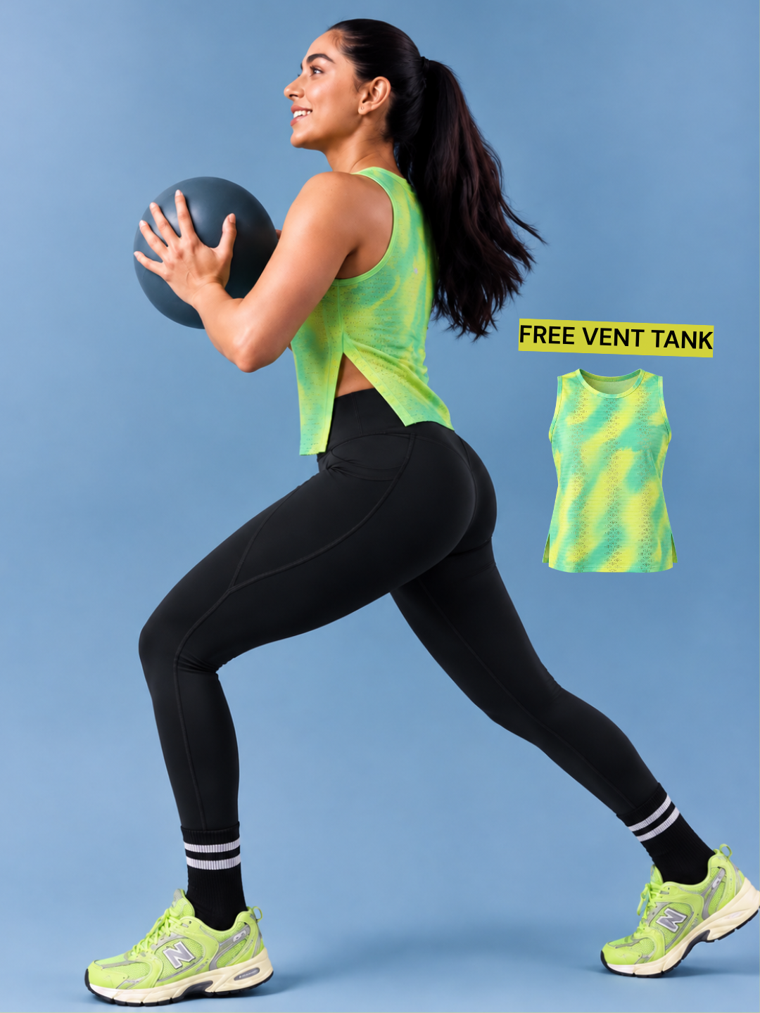 PA-6 Cooling Leggings + Free Vent Tank