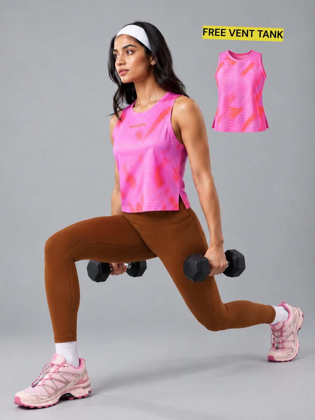 Stretchie™ Short-in-Short + Free Vent Tank