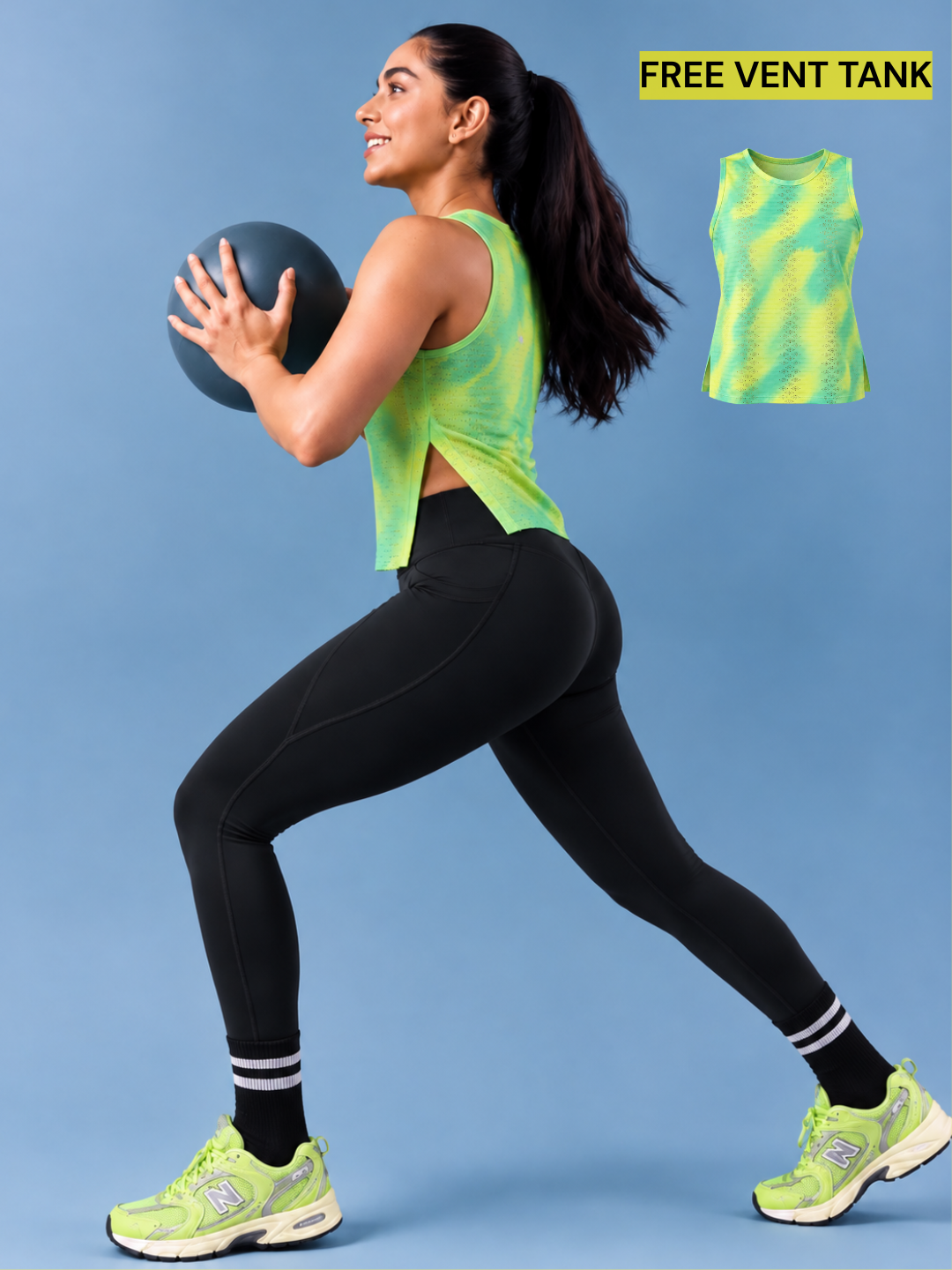 PA-6 Cooling Leggings + Free Vent Tank